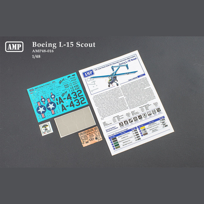 Boeing L-15 Scout Scale 1:48 AMP 48016 Plastic Model Aircraft Kit