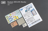 Kaman HH-43S Husky Scale 1:48 AMP 48019 Plastic Model Helicopter Kit