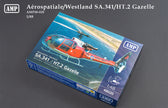 Aérospatiale/Westland SA.341/HT.2 Gazelle Scale 1:48 AMP 48020 Plastic Model Helicopter Kit