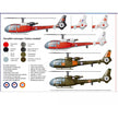 Aérospatiale/Westland SA.341/HT.2 Gazelle Scale 1:48 AMP 48020 Plastic Model Helicopter Kit
