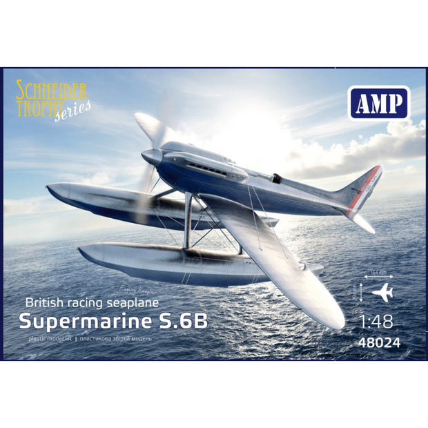 Supermarine S.6B Scale 1:48 AMP 48024 Plastic Model Aircraft Kit