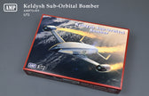 Keldysh Sub-orbital bomber Scale 1:72 AMP 72019 Plastic Model Aircraft Kit