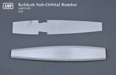 Keldysh Sub-orbital bomber Scale 1:72 AMP 72019 Plastic Model Aircraft Kit
