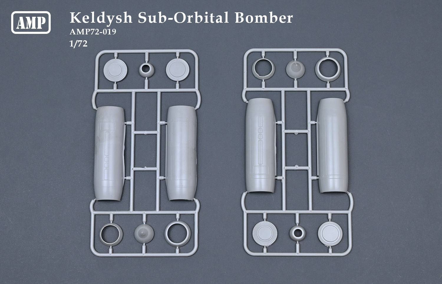 Keldysh Sub-orbital bomber Scale 1:72 AMP 72019 Plastic Model Aircraft Kit