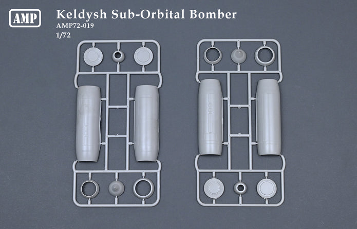 Keldysh Sub-orbital bomber Scale 1:72 AMP 72019 Plastic Model Aircraft Kit