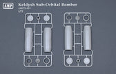 Keldysh Sub-orbital bomber Scale 1:72 AMP 72019 Plastic Model Aircraft Kit
