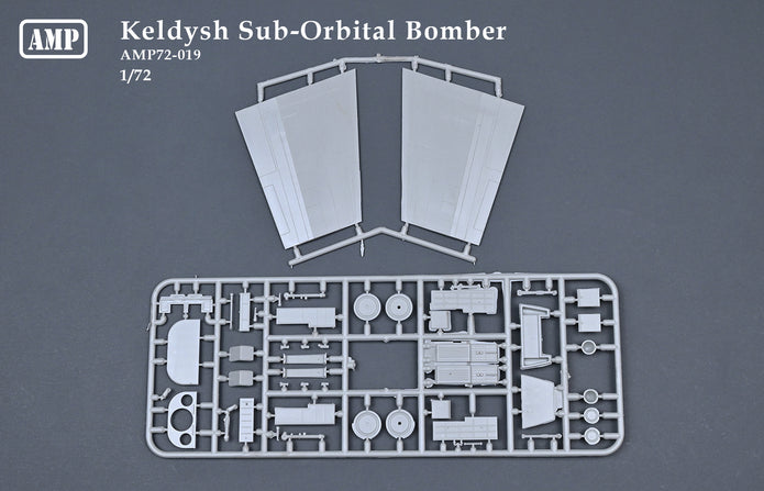 Keldysh Sub-orbital bomber Scale 1:72 AMP 72019 Plastic Model Aircraft Kit