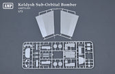 Keldysh Sub-orbital bomber Scale 1:72 AMP 72019 Plastic Model Aircraft Kit