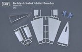 Keldysh Sub-orbital bomber Scale 1:72 AMP 72019 Plastic Model Aircraft Kit