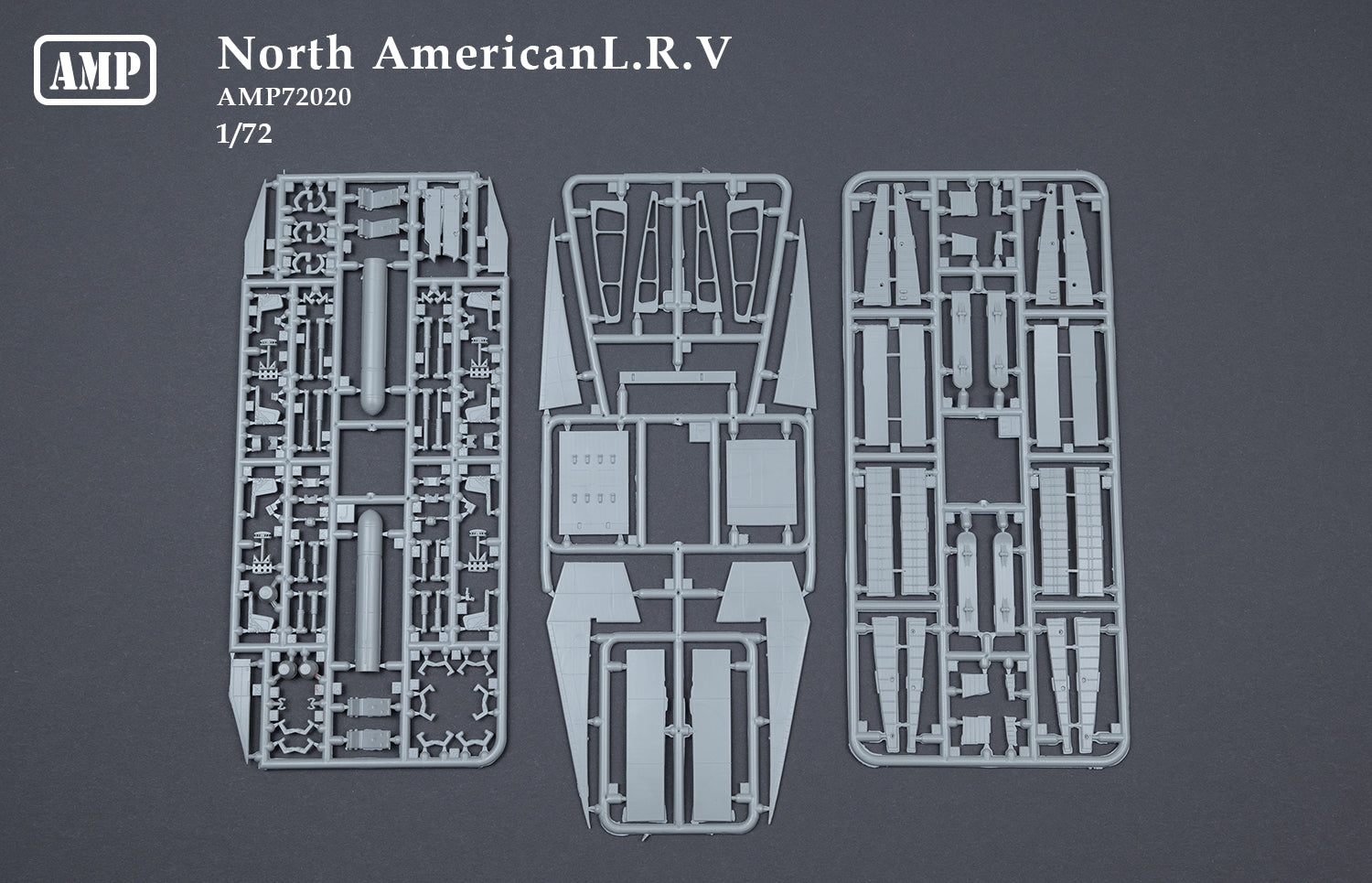 North American LRV Scale 1:72 AMP 72020 Plastic Model Kit