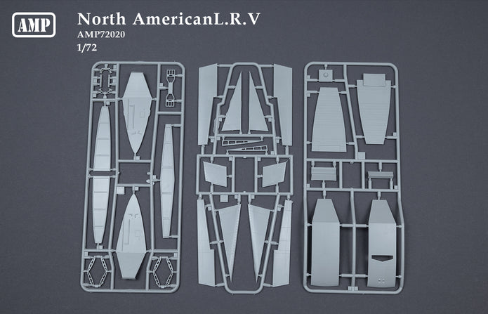 North American LRV Scale 1:72 AMP 72020 Plastic Model Kit
