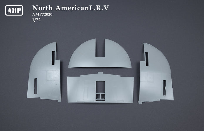 North American LRV Scale 1:72 AMP 72020 Plastic Model Kit