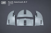 North American LRV Scale 1:72 AMP 72020 Plastic Model Kit