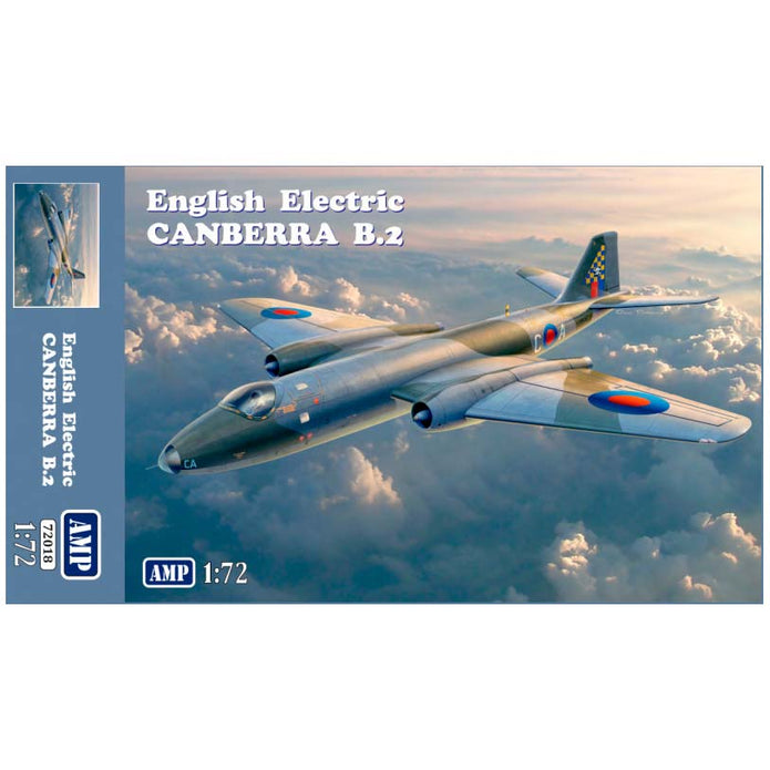 English Electric Canberra B2 Scale 1:72 AMP 72018 Plastic Model Aircraft Kit
