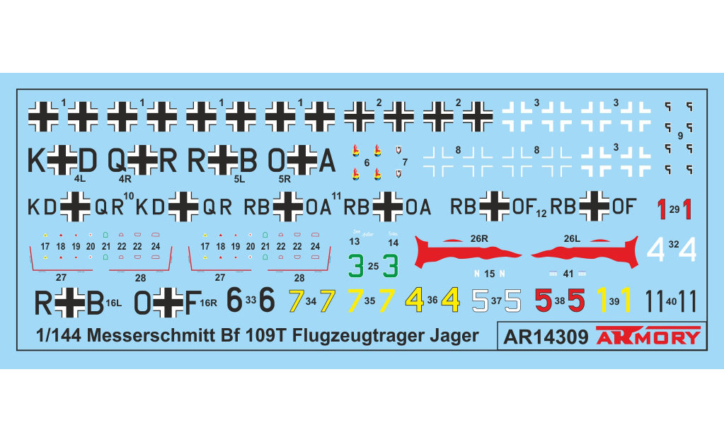 1/144 Messerschmitt Bf 109T 