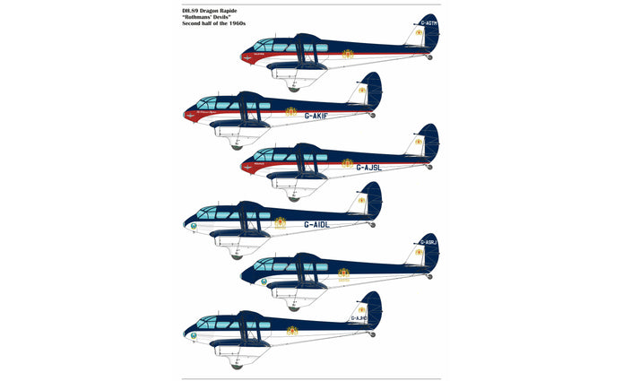 1/48 DH.89 Dragon Rapide, Short-Haul Airliner 