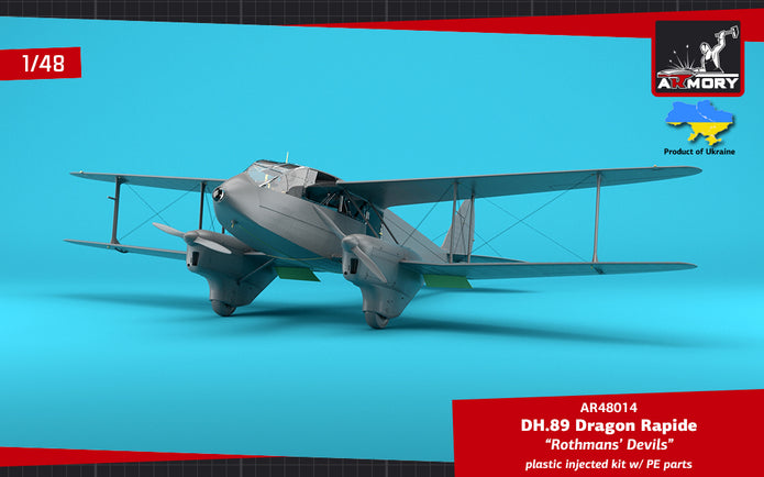 1/48 DH.89 Dragon Rapide, Short-Haul Airliner 