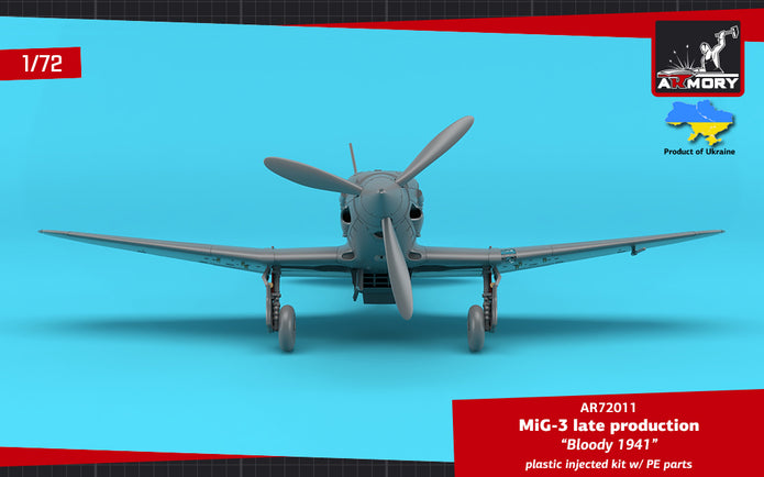 1-72 MiG-3 late - 'Bloody 1941' Scale 1:72 Armory Models AR72011