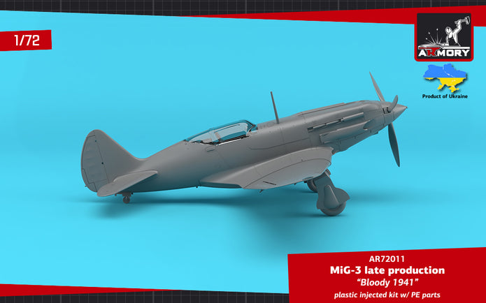 1-72 MiG-3 late - 'Bloody 1941' Scale 1:72 Armory Models AR72011
