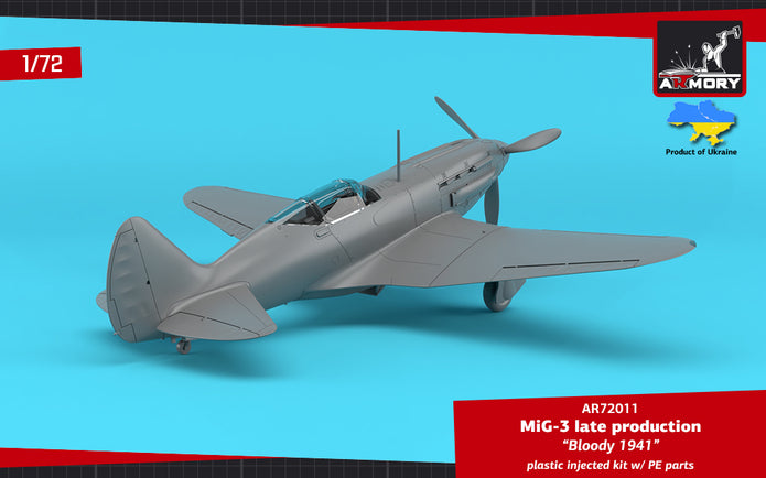 1-72 MiG-3 late - 'Bloody 1941' Scale 1:72 Armory Models AR72011