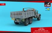 1/72 KrAZ-255B Soviet Era Heavy Duty 6x6 cargo truck Scale 1:72 Armory Models AR72450