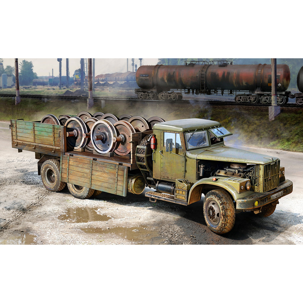 1/72 KrAZ-257B Soviet Era Heavy Duty 6x4 cargo truck Scale 1:72 Armory Models AR72451