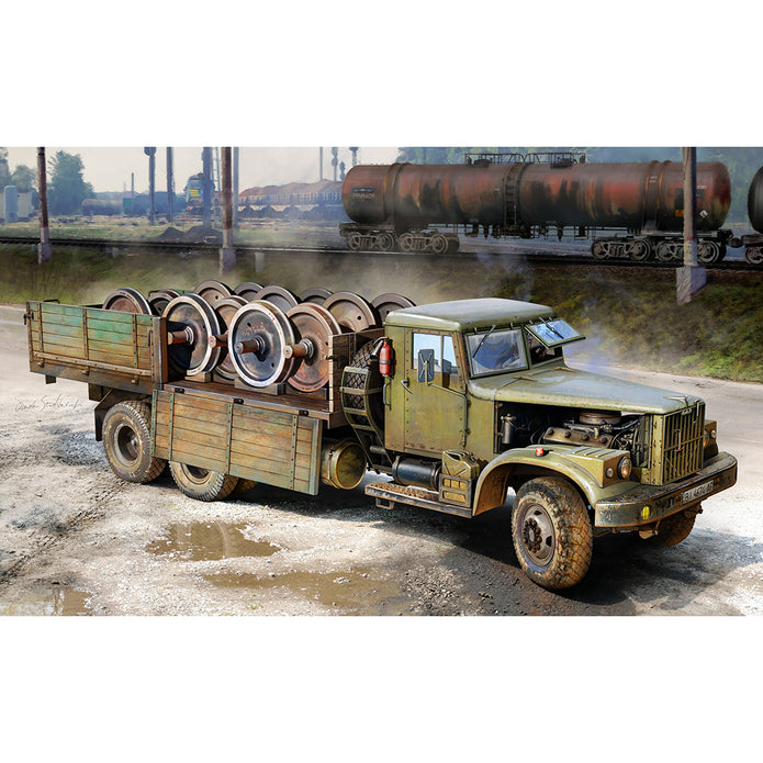 1/72 KrAZ-257B Soviet Era Heavy Duty 6x4 cargo truck Scale 1:72 Armory Models AR72451