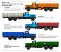 1/72 KrAZ-257B Soviet Era Heavy Duty 6x4 cargo truck Scale 1:72 Armory Models AR72451