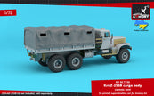 1/72 KrAZ-255B Soviet 6x6 cargo truck canvas tent Scale 1:72 Armory Models AR AC7336