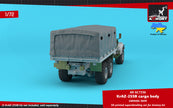 1/72 KrAZ-255B Soviet 6x6 cargo truck canvas tent Scale 1:72 Armory Models AR AC7336