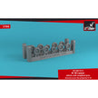 1/144 B-1B Lancer wheels w/ weighted tires, late Scale 1:144 Armory Models AR AW14313