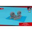 1/48 PZL W-3 Sokół wheels w/ weighted tyres (for Answer)  Scale 1:48 Armory Models AR AW48505