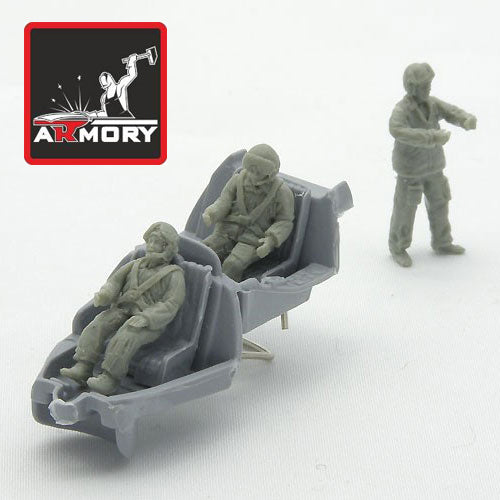 1/72 Soviet helicopter crew (modern) Scale 1:72 Armory Models AR F7205
