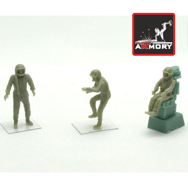 1/72 Soviet pilots (modern air defence aviation) Scale 1:72 Armory Models AR F7213