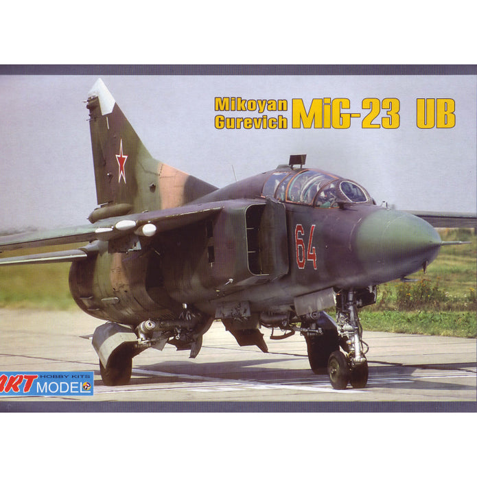 Mig-23 UB Scale 1:72 ART-Model 7210 Plastic Model Aircraft Kit