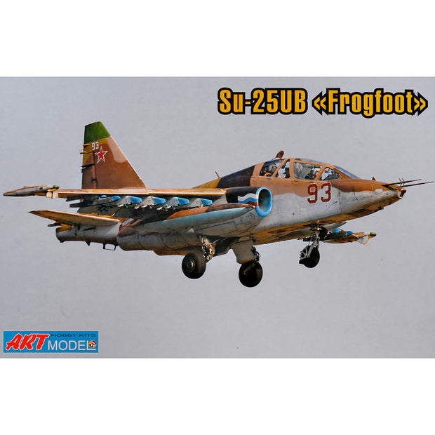 Su-25UB Scale 1:72 ART-Model 7212 Plastic Model Aircraft Kit