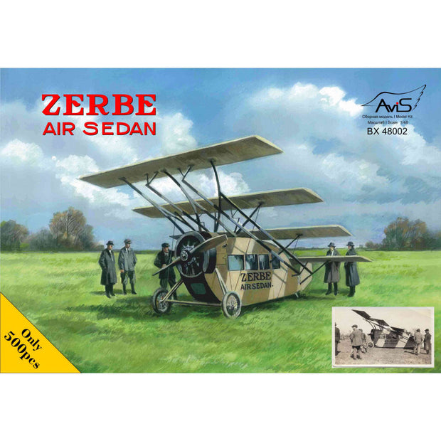 Zerbe Air Sedan American single-engine quadcopter, Aircraft Model Kit Scale 1:48 Avis AV48002