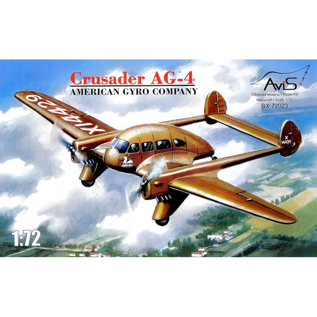 American Gyro AG-4 Crusader, Aircraft Model Kit Scale 1:72 Avis AV72023