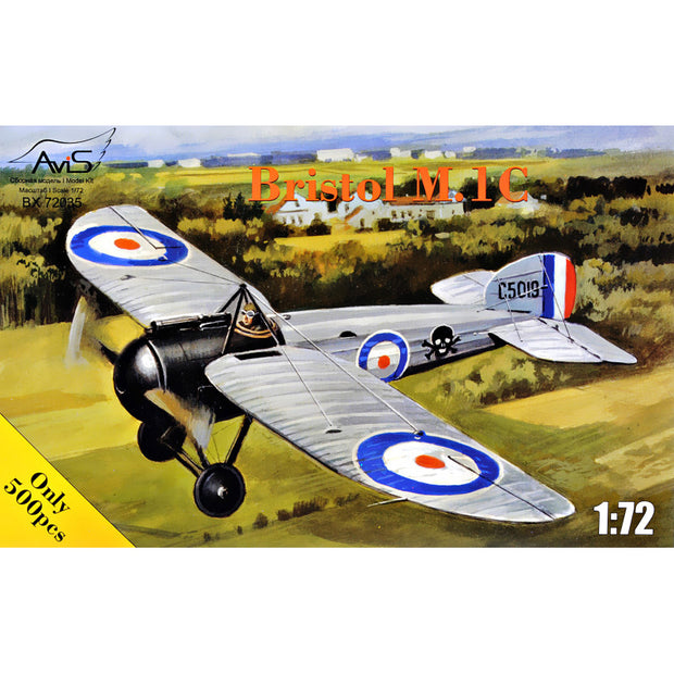 Fighter V Bristol M,1C, Aircraft Model Kit Scale 1:72 Avis AV72035