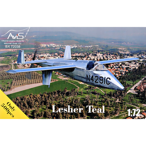 Experimental aircraft "Lesher Teal", Aircraft Model Kit Scale 1:72 Avis AV72038