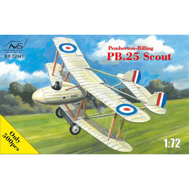 B,25 Scout Pemberton - Billing, Aircraft Model Kit Scale 1:72 Avis AV72041