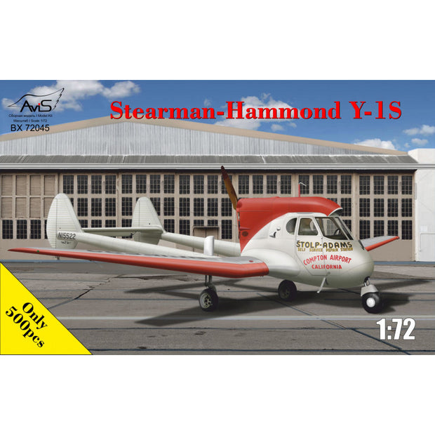 Stearman-Hammond Y-1S, Aircraft Model Kit Scale 1:72 Avis AV72045