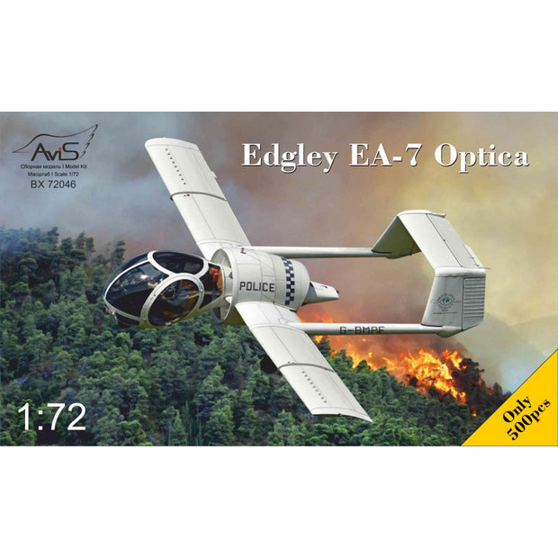 Edgley EA-7 Optica Police, Aircraft Model Kit Scale 1:72 Avis AV72046