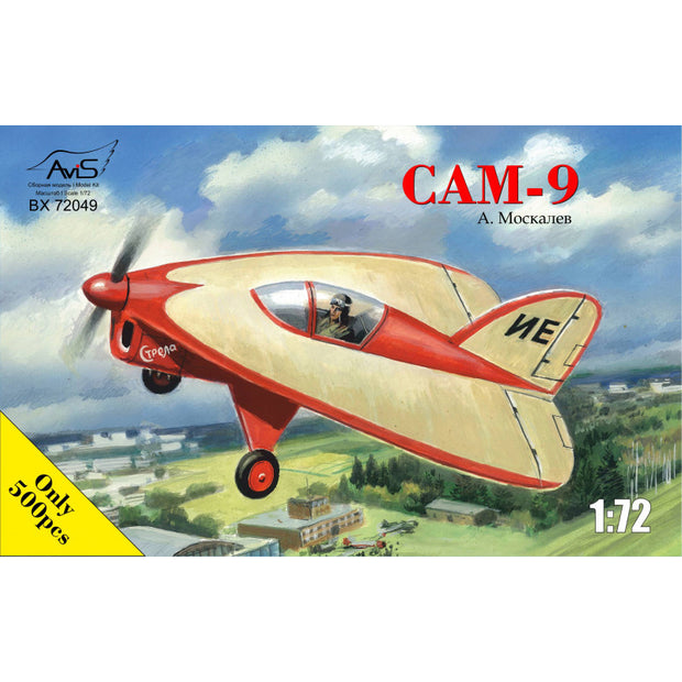 SAM-9 Moskalev, Aircraft Model Kit Scale 1:72 Avis AV72049
