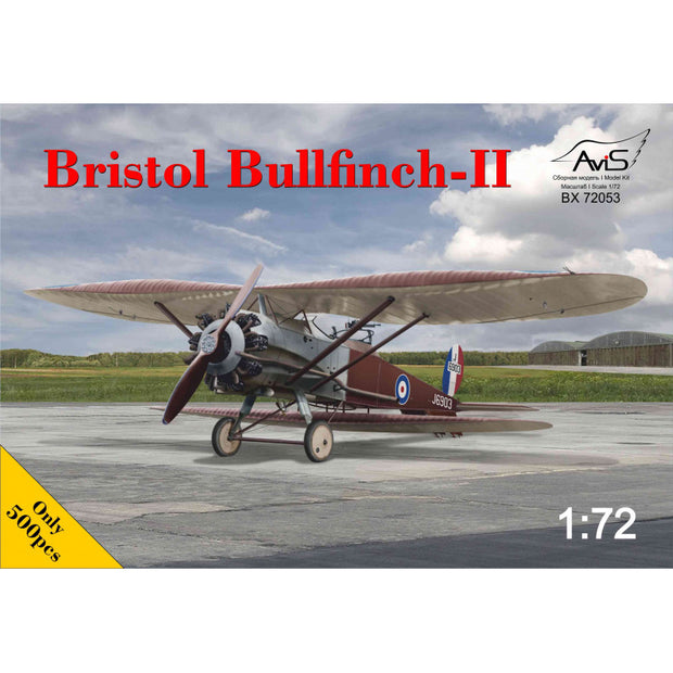 Bristol Bullfinch - II, Aircraft Model Kit Scale 1:72 Avis AV72053