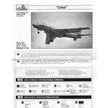 Tupolev Tu-104 airliner, Czechoslovakian airlines Scale 1:144 Amodel AMO1450 Plastic Airplane Model Kit