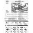 Messerschmitt Bf-109F-4 WWII German fighter Scale 1:72 Amodel AMO72125 Plastic Airplane Model Kit