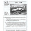 X-55 & X-55M (AS-15 Kent) strategic missile Scale 1:72 Amodel AMO72127 Plastic Airplane Model Kit