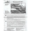 Messerschmitt Bf-109T-1 Scale 1:72 Amodel AMO7214 Scale Airplane Model Kit