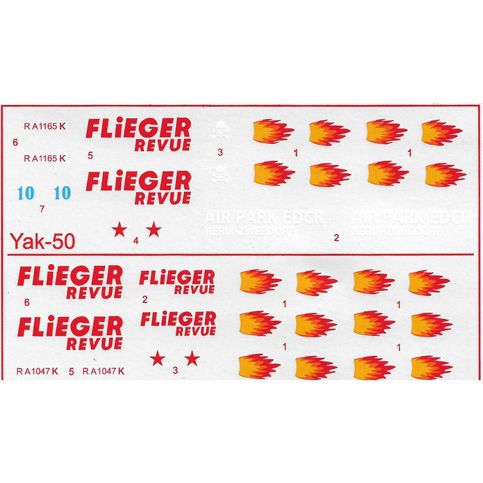 Yak-50 & Yak-52 Scale 1:72 Amodel AMO72179 Plastic Airplane Model Kit